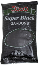 Sensas 3000 Super Black Gardon 1kg, MHD 08/2026, Abverkauf
