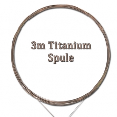 Titanium Wire 3m Vorfach-Spule, 5kg Tragkraft