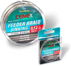 Browning Cenex Feeder Braid, Sinking 150m 0,08mm 4,55Kg