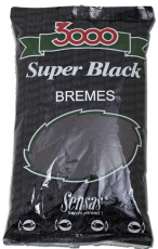 Sensas 3000 Super Black Bremes 1kg, MHD 06/2023