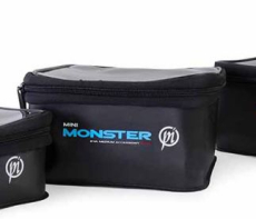 Preston Mini Monster EVA Accessory Case 18x18x6cm transp. Deckel