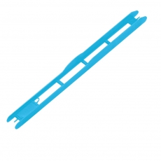 Rive Wickelbrettchen aqua-blau, 26cm, 1.8cm breit, 20 Stück