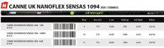 Sensas PACK UK NANOFLEX SENSAS 1074 13m, 820 Gramm, 6+1 Kits