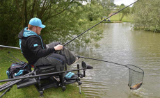 Rive Steck-Kescherstab Carp Master 5.50m, Modell 2020, Messeangebot