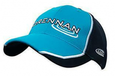 Drennan Basecap Black Aqua