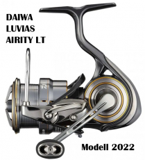 DAIWA 21 Rolle Luvias Airity LT 2500, 200m/0.10mm, 170 Gramm, Modell 2023