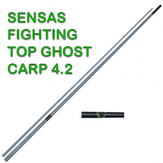 Sensas FIGHTING TOP SUPER CARP GHOST KIT 4.2, 2.60m, Neuheit 2024