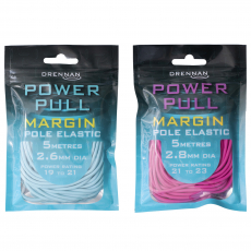 DRENNAN POWER PULL ELASTIC MARGIN Gummizug 5m, 2.6mm -2.8mm, Neuheit 2024