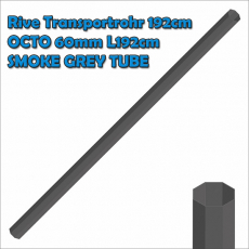 Transportrohr Octo für Kopfruten bis 1,92m, 60mm Durchmesser