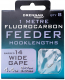 Drennan Fluorocarbon Feeder WIDE-GAPE-Haken, 1m