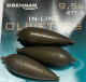 Drennan bleifreie Olive Camouflage-bronze mit Silikonschlauch und genialen Zwischengrößen