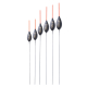 Drennan Pose Carp-3 0.2-0.8 Gramm, 1.8mm Antenne, Nickel-Titan-Kiel, Neuheit 2025