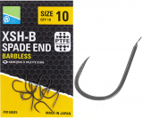 Preston XSH-B Barbless Space End Carp Haken Gr. 12 und 16, ohne Widerhaken, Abverkauf
