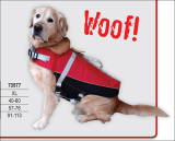 LALIZAS Hunde-Schwimmweste mit wasseraktivem LED Blinklicht