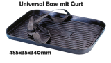 Universal Base mit Gurt für Tank und Batterie, 485x35x340mm