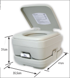 Chemische Toilette SeaToilet 10L für Boot und Camping